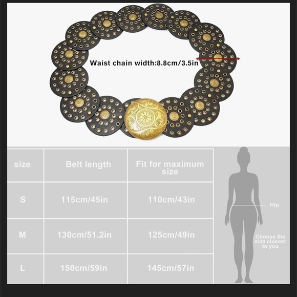 NWT- Leather Belt - Picture 4 of 8